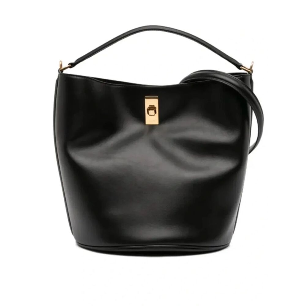 Celine Bucket 16 Bag Black Calfskin Bag Shoulder Crossbody Excellent Condition